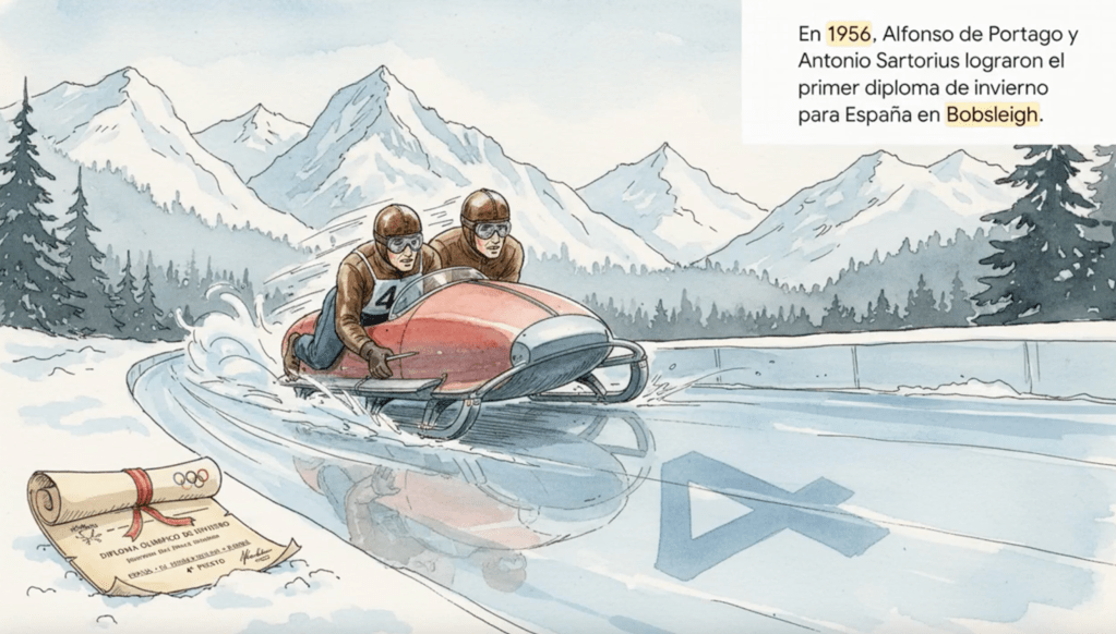 Todos los diplomas olímpicos de invierno de&nbsp;España